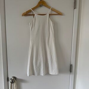 Girlfriend Collective White Mini Dress
